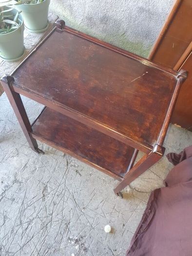 Vintage Art Deco serving trolley