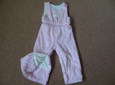 Baby girl beautiful warm winter overalls 12-24months