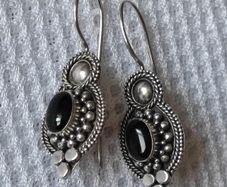 Vintage sterling silver earrings