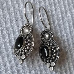Vintage sterling silver earrings