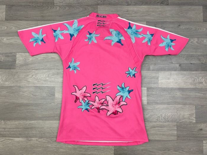 Vintage 2009 Adidas Stade Francais Paris Rugby Jersey Shirt Mens Large Andy Warhol