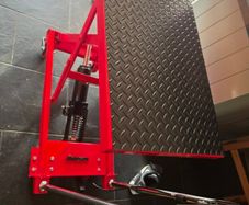 Snap-on Hydraulic Lifting Table Trolley - Lifts 250 kg or 550lb