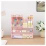 Brand New Marbrasse Mesh Desk Organizer, Multifunctional Pen Holder with Drawer Image 2