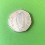 Irish 1998 woodcock 50P coin. Image 4