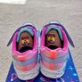 Price Drop! Bnwt Skechers Infinite Heart Light-up Trainers UK Size 1 Image 5