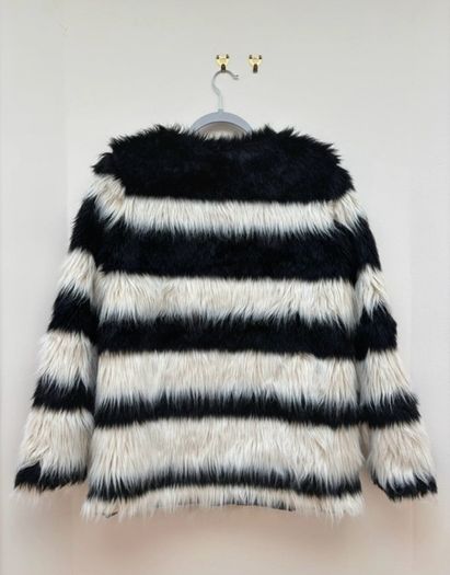 Bershka Faux Fur Coat