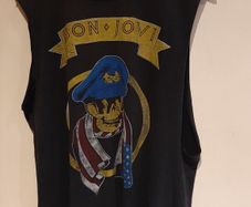rock tee vintage Bon Jovi 1988