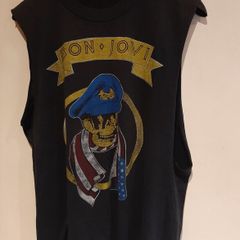 rock tee vintage Bon Jovi 1988
