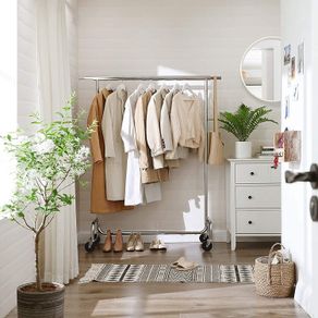 New Heavy Duty Adjustable Clothes Rail - FREE Delivery