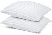NEW SALE | Pack of 2, Hotel Quality Pillows for Sleeping, Bed Pillows for Back, Stomach or Side Sleepers (Standard Size, White)