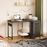 Corner Desk with Drawers 100x70 cm, Grey Image 5