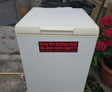 chest freezer free delivery blanch