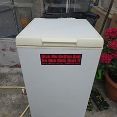 chest freezer free delivery blanch