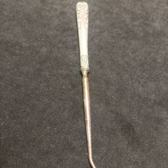 Vintage sterling silver handle button hook