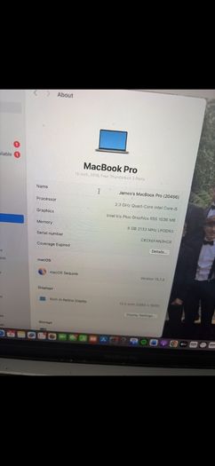 MacBook Pro 13" with Touch Bar