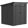 6 x 6 ft Plastic Garden Storage Shed Image 2
