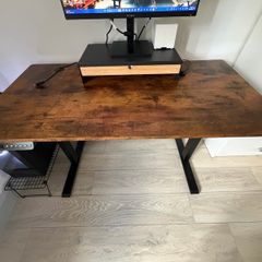 Electric Standing Desk & Ergonomic Mesh Chair Bundle