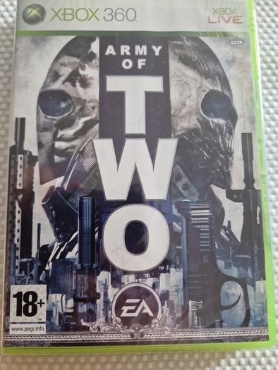 Brand new game sealed Army of Two Xbox 360 Games Original