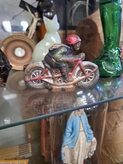 Vintage Cast Iron Motorcycle