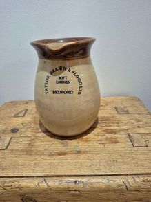 vintage stoneware jug manufactured for Taylor, Brawn & Flood Ltd