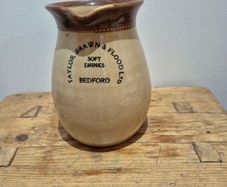 vintage stoneware jug manufactured for Taylor, Brawn & Flood Ltd