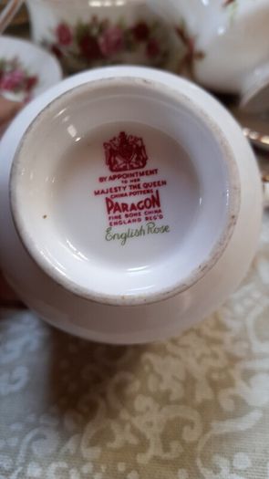 Vintage Paragon " English Rose" tea set