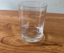 The Famous Grouse Whiskey Glass Bicentenary Rare