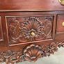 Carved Wooden Dressing Table Image 3