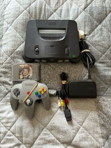 N64 Console + Copy of Goldeneye