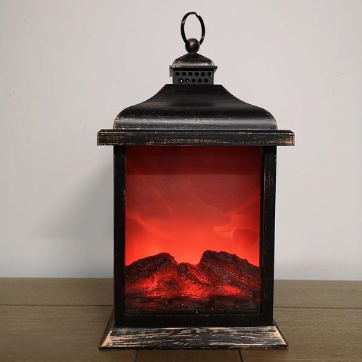 Lantern LED Fireplace Lantern