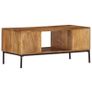 Coffee Table 90x45x40 cm Solid Mango Wood Image 5