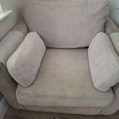 3 seater couch and arm chair