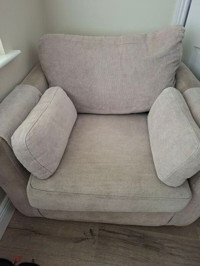 3 seater couch and arm chair