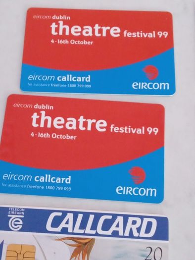 Call Cards 7 irish cards 1 International