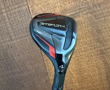 TaylorMade Stealth 4 Hybrid 22degree. Stiff KBS Shaft