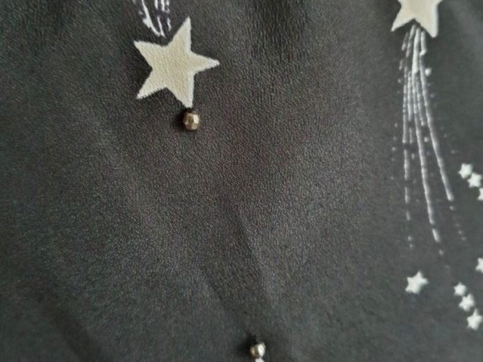 OASIS Rockstar silk n stud one-shoulder Sz 10 - Bnwt Rrp 81 euro