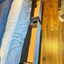 4ft double bed with storage and pocket spring mattress plus headboard Image 4