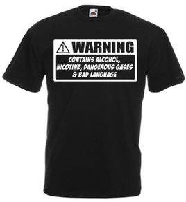 Warning Contains Nicotine etc  Funny Birthday Gift Ideas For Men