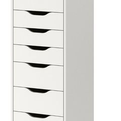 IKEA White 9 drawer Unit
