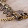Vintage Brass Key Rack, Brass Key Holder, Keys Organizer, Brass Key Hanger Image 5