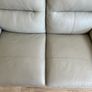 Full Italian leather - two seater sofa. Image 3
