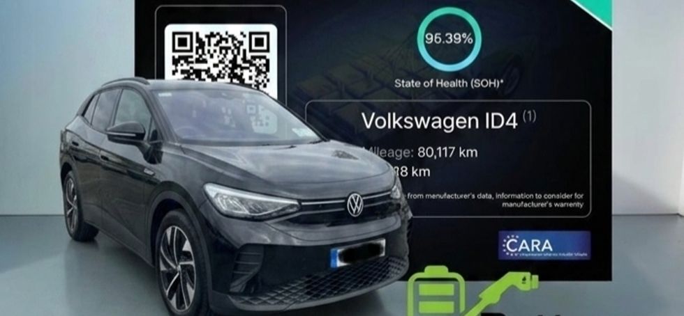 2022 Volkswagen Id.4 95.39 Percent Battery Health