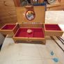 Italian jewellery box, probably Sorrento, jewellery, some stamped. D18 post 10e Image 4