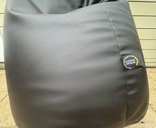 X2 Bean Bag Outdoor Large Black Leather