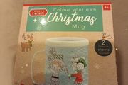 Colour in your own Christmas mug