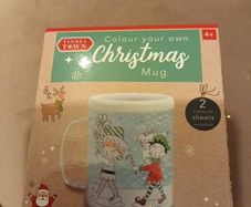 Colour in your own Christmas mug