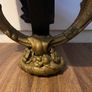 antique mirror with shelf Image 4