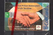 1998 Ireland 10 unit International Police Association Irish Section (Schlumberger SC7) Call Card Mint in packaging