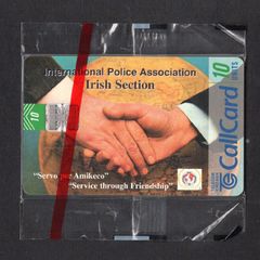 1998 Ireland 10 unit International Police Association Irish Section (Schlumberger SC7) Call Card Mint in packaging
