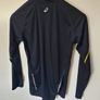 Asics running top Size small ptp 20" black/yellow in excellent condition Image 7